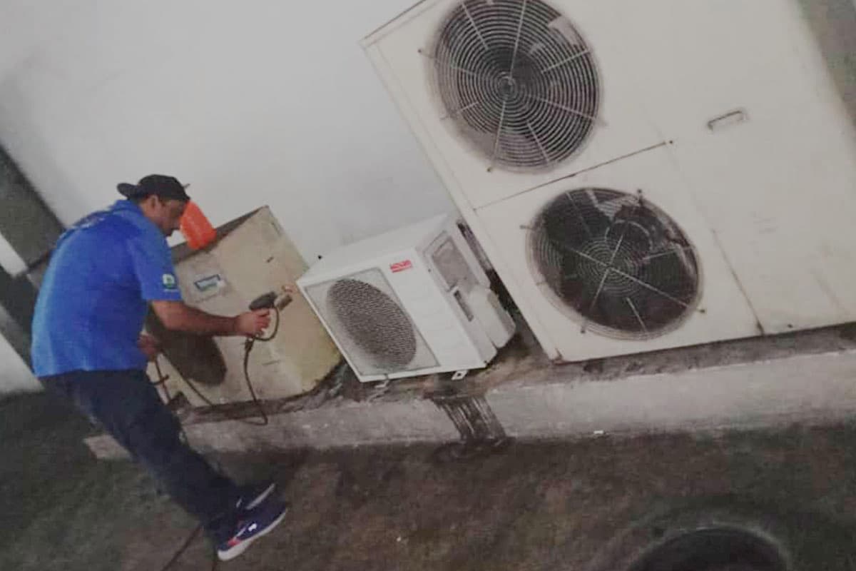 Commercial Wall Mounted Aircon Service KL & Selangor by MY AC COOL — KL & Selangor